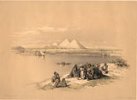 Pyramids of Geezeh, from the Nile