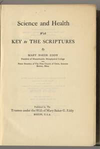 cover of Science And Health With Key To The Scriptures