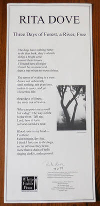 cover of Three Days of Forest, a River, Free (Signed Broadside Poem)