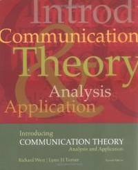 Introducing Communication Theory: Analysis and Application (NAI) by Richard L West - Paperback - 2003-01-05 - from Books Express (SKU: 0767430344n)
