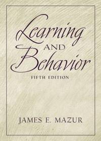 Learning and Behavior