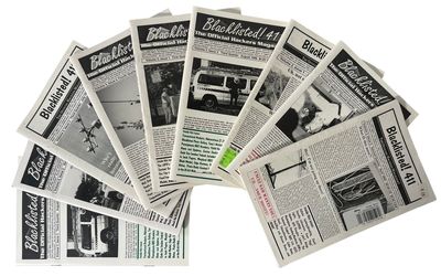 Underground Hacker Publications at the End of the Analog Era: Documenting the Shift to the Commercial Internet, Eight Issues of "Blacklisted! 411," 1995-1998