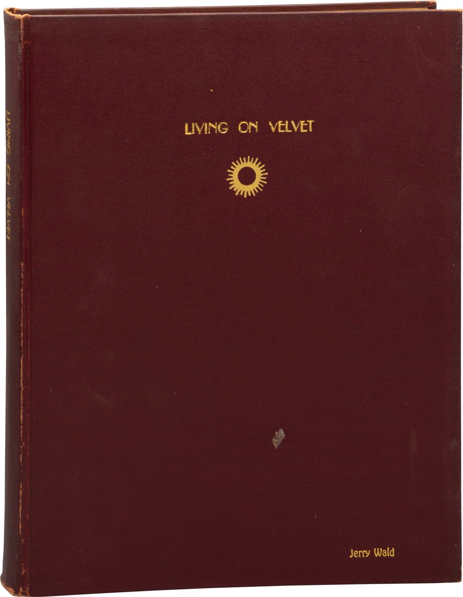 Living on Velvet (Original screenplay for the 1935