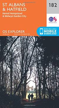 St Albans & Hatfield Map | Hemel Hempstead & Welwyn Garden City | Ordnance Survey | OS...