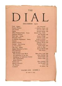The Dial, December 1921, Volume LXXI, Number 6 [featuring Black Spot by O'Keeffe]