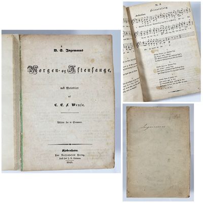 B.S. Ingemanns Morgen- og Aftensange, med…