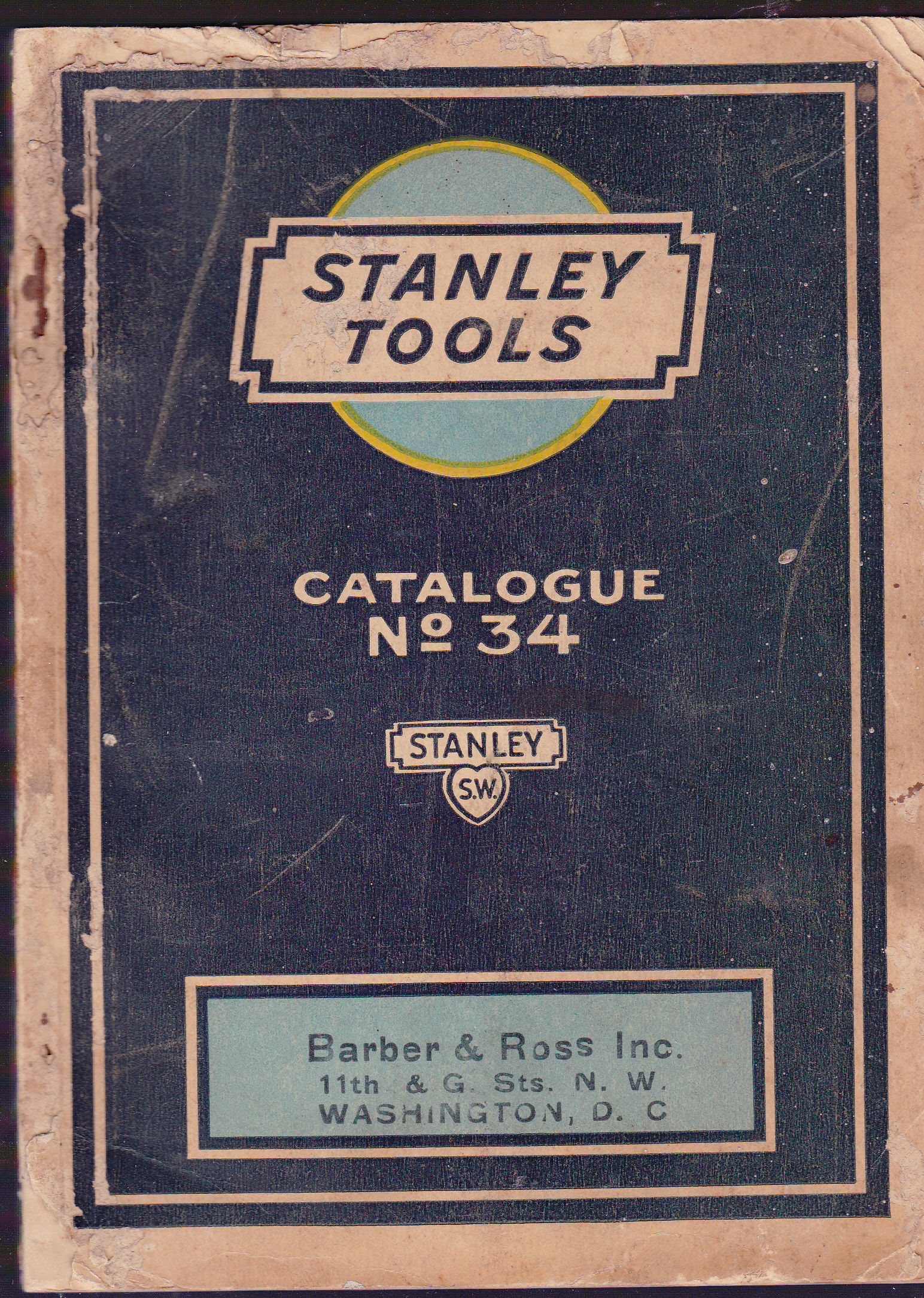 Stanley Tools Catalog No. 34 1925 Edition by Stanley Tools 1925