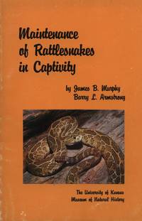 Maintenance of Rattlesnakes in Captivity