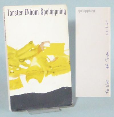 Spelöppning. Roman.