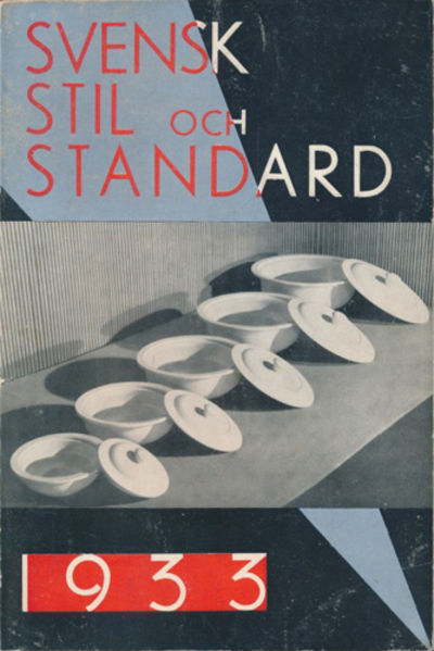 Svensk stil och standard 1933. Utställning av…