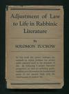Adjustment of Law to Life in Rabbinic Literature