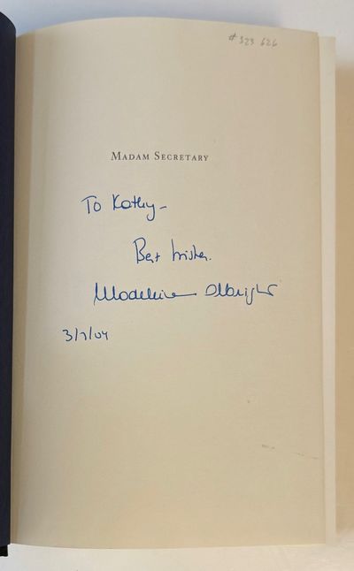 Madam Secretary; A Memoir