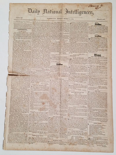 John Marshall’s Supreme Court Decides Osborn et al. v. The Bank of the United States, landmark 11th Amendment Case