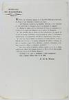 Secretaria de Hacienda... "El Presidente Interino de la Republica Mexicana, a los Habitantes de Ella Sabed: Que el Congreso General Ha Decretado Lo Siguiente. 1o. Durante la Guerra con los Sublevados de Tejas..." [caption title and part of text]