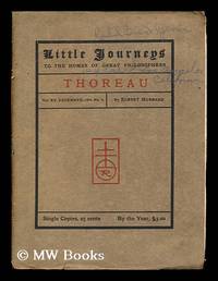 image of Little Journeys to the Homes of Great Philosophers: Thoreau: Vol. XV, December 1903, No. 6