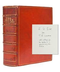 Seven Pillars Of Wisdom By Lawrence T E - 