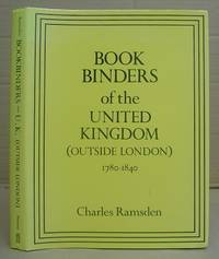 Bookbinders Of The United Kingdom ( Outside London ) 1780 - 1840