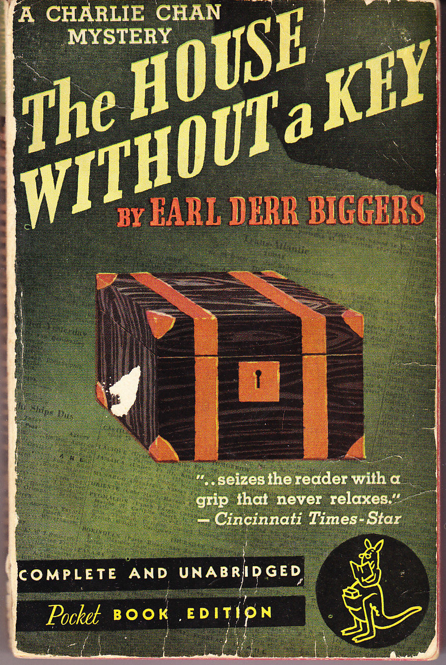 The House Without A Key By Earl Derr Biggers Paperback 5th Printing 1941 From John Thompson Sku