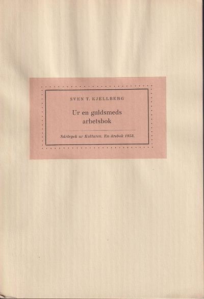 Ur en guldsmeds arbetsbok [= rubrik].