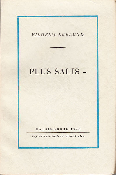 Plus salis -