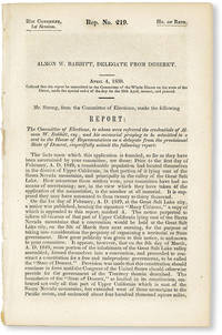 Almon W. Babbitt, Delegate from Deseret. April 4, 1850