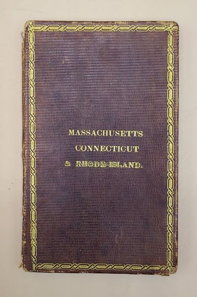 Map of Massachusetts, Connecticut and Rhode Island