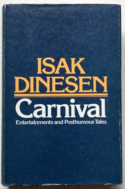 Carnival. Entertainments and Posthumous Tales.