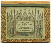 Ecritures Ancienne Volume 1 of the Oeuvres De Jean Midolle by Jean Midolle - Hardcover - 1834 - from Design Books (SKU: 002416)