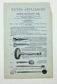 Extra Appliances for Electro-therapeutic Uses