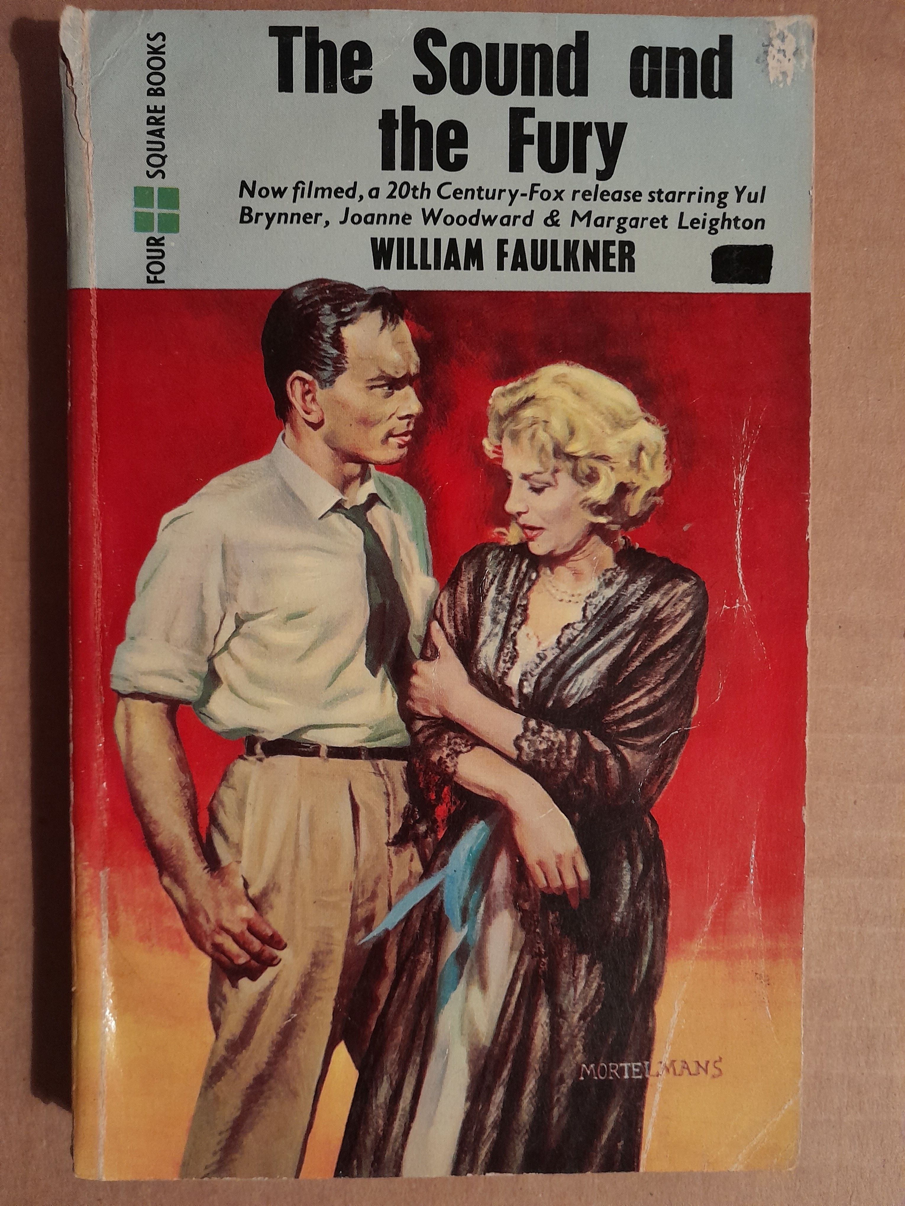 The Sound and the Fury by Faulkner, William (cover art by Edward 