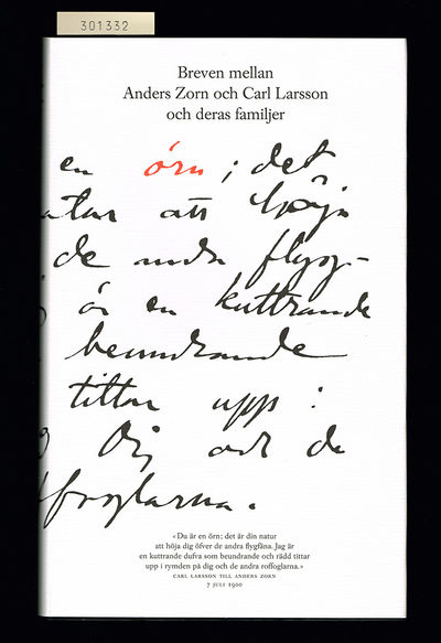 Breven mellan Anders Zorn och Carl Larsson och…
