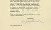 Former President Eisenhower Writes Henry Ford II, Indicating His View That Automation Does Not Cost Jobs, but Encourages Americans to Be Self-Reliant
