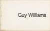 Guy Williams (Original catalog for the 1976 exhibition)