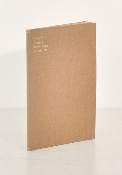Svensk genealogisk litteratur.