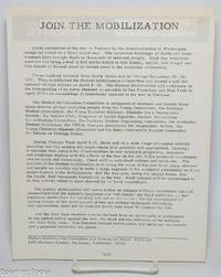 Join the mobilization // No tuition! Tax War Profits [handbill]