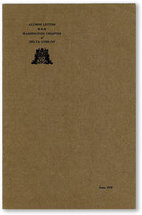 Alumni Letter - Washington Chapter of Delta Upsilon. June, 1915