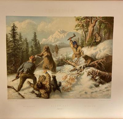 Svenska folket sådant det ännu lefver wid elfwom, på berg och i dalom. Första serien. 12 taflor. (photo 2)