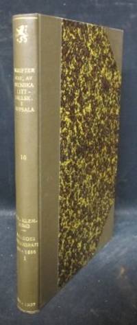 Sveriges bibliografi 1481-1600. Första-fjärde…