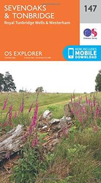 Sevenoaks & Tonbridge Map | Royal Tunbridge Wells & Westerham | Ordnance Survey | OS...