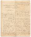 View Image 1 of 3 for An 1859 Letter from Emile La Sére, President of the Louisiana Tehuantepec Company, to the Louisiana... Inventory #585589