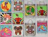 View Image 1 of 21 for Six groovy inflatable plastic pillows four plastic tote bags Inventory #140948125