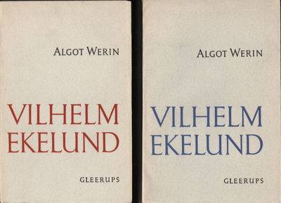 VILHELM EKELUND 1-2. 1880-1908 - 1908-1925.