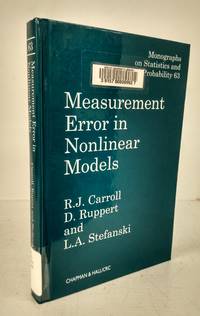 Measurement Error in Nonlinear Models