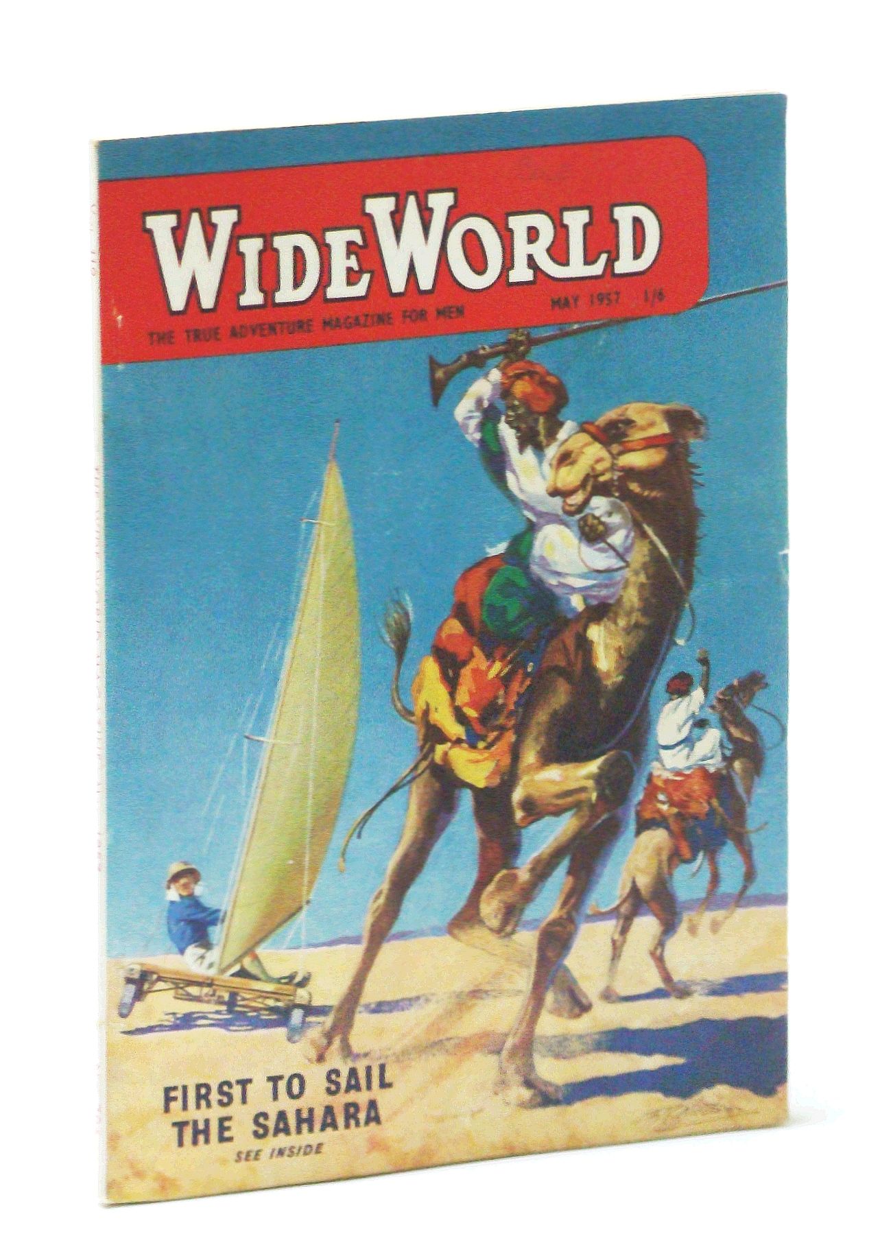 洋書 MEN'S ADVENTURE MAGAZINE The Wide World - The True Adventure Magazine for Men, May