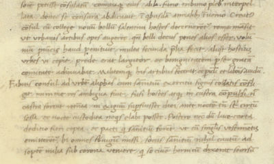 A Rare Manuscript from Livy’s Seminal Work: From a 15th c. copy of the History of Rome