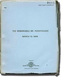 The Remarkable Mr. Pennypacker (Original screenplay for the 1959 film) by Jill St. John (starring) Charles Coburn - 1958 - from Royal Books, Inc. (SKU: 136425)