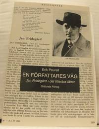 En författares väg. Jan Fridegård i det litterära…