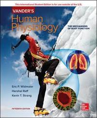 Vander&#039;s Human Physiology (15th International Edition) by Hershel Raff, Eric Widmaier, Kevin Strang - 2018