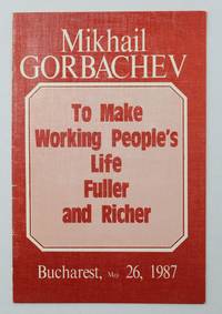 image of To Make Working People's Life Fuller and Richer
