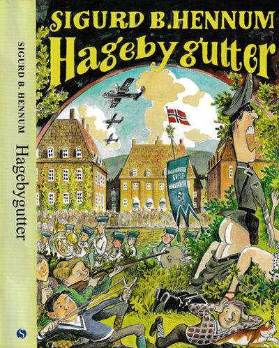 Hagebygutter. Med tegninger av Hans Normann Dahl.